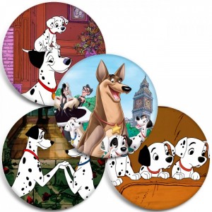 Значки One Hundred and One Dalmatians