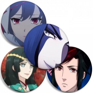 Значки Onmyou Hyakki Monogatari