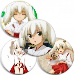 Значки Onsen Yousei Hakone-chan