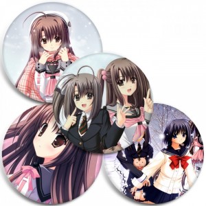 Значки Oretachi ni Tsubasa wa Nai: Under the Innocent Sky.