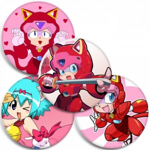 Значки Pururun! Shizuku-chan