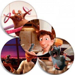 Значки Ratatouille