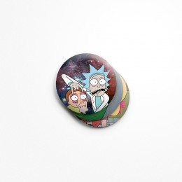 Значки Rick and Morty