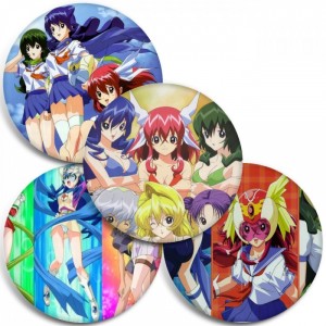 Значки Ryuusei Sentai Musumet