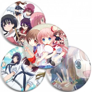 Значки Saki Zenkoku-hen