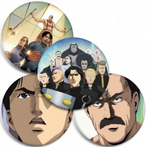 Значки Sakigake!! Cromartie Koukou