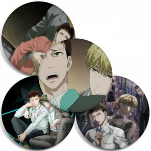 Значки Sankaku Mado no Sotogawa wa Yoru