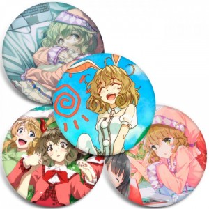 Значки Sasami-san@Ganbaranai