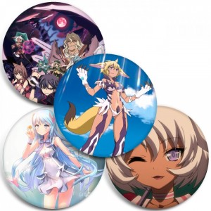 Значки Seisen Cerberus: Ryuukoku no Fatalites