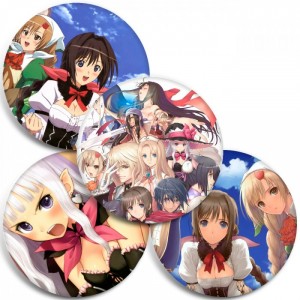 Значки Shining Hearts: Shiawase no Pan