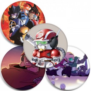 Значки Shippuu! Iron Leaguer