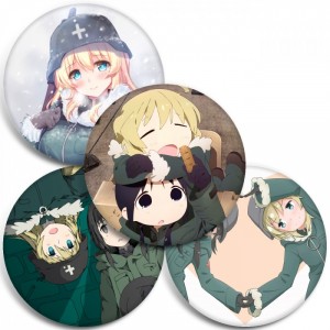 Значки Shoujo Shuumatsu Ryokou