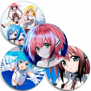 Значки Sora no Otoshimono