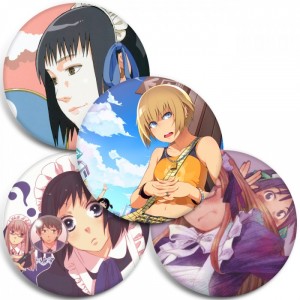 Значки Soredemo Machi wa Mawatteiru