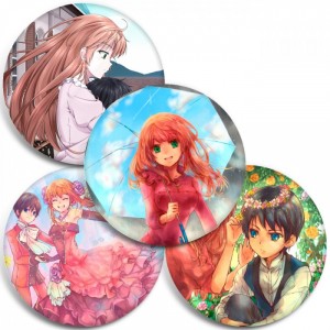 Значки Soredemo Sekai wa Utsukushii