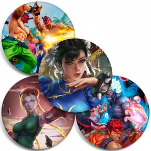 Значки Street Fighter