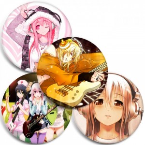 Значки Super Sonico