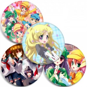 Значки Tantei Kageki Milky Holmes