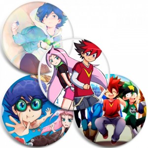 Значки Tenkai Knights