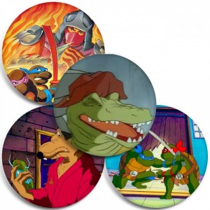Значки Teenage Mutant Ninja Turtles