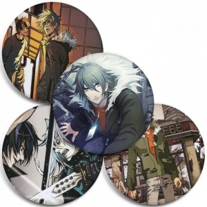 Значки Togainu no Chi