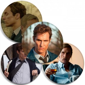 Значки True Detective