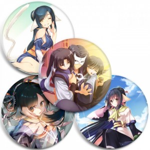 Значки Utawarerumono