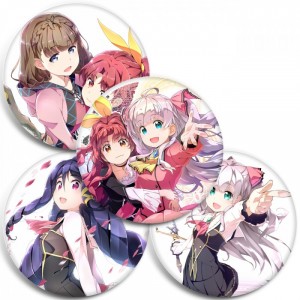 Значки Watashi; Nouryoku wa Heikinchi de tte Itta yo ne!