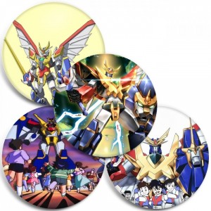 Значки Zettai Muteki Raijin-Oh