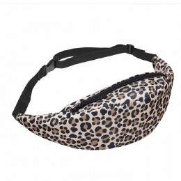 Поясная сумка леопардовая