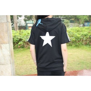 Летнее худи с капюшоном Black Rock Shooter