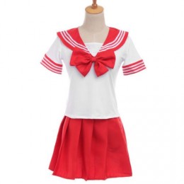 Японская школьная форма Sailor Fuku красная