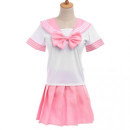 Японская школьная форма Sailor Fuku светло-розовая