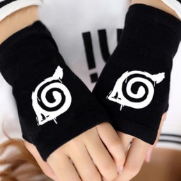 Перчатки без пальцев Naruto
