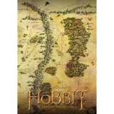 Обложка для паспорта Хоббит. Карта Средиземья