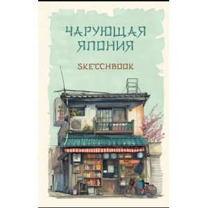 Скетчбук. Чарующая Япония (138х212 мм)
