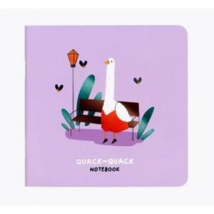 Тетрадь Quack-Quack 40л. на скрепке