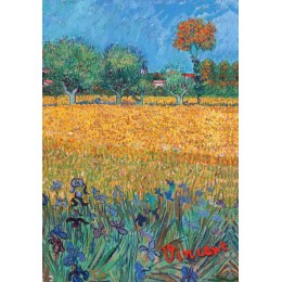 Обложка на паспорт Ван Гог. Пшеничное поле (Арте)