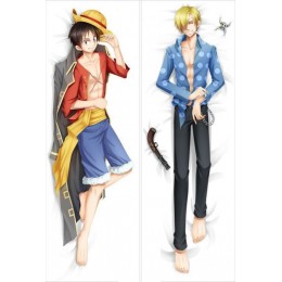 Дакимакура One Piece: Luffy and Sanji