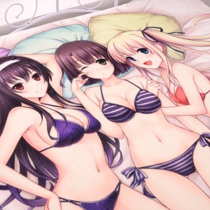 Аниме простыня Saekano
