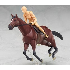 Лимитированная эксклюзивная фигурка Figma — Figma Plus — Horse — Chestnut