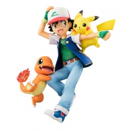 Фигурка Pokemon: Ash & Pikachu & Charmander