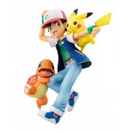 Фигурка Pokemon: Ash & Pikachu & Charmander