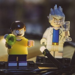 Lego фигурки Rick and Morty
