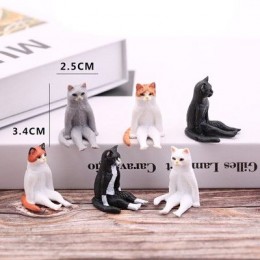 Мини-фигурки Сидящие коты