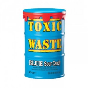 Кислые леденцы Toxic Waste Blue Drum Candy (синяя бочка) 42 г