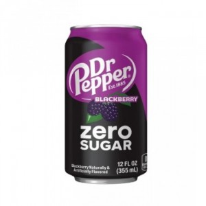 Газированный напиток Dr Pepper Blackberry со вкусом ежевики 355 мл