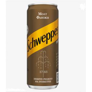Напиток газированный Schweppes Молт Фьюжн 330МЛ