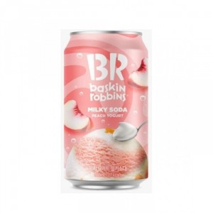 Газированный напиток Baskin Robbins Peach Yogurt со вкусом персикового йогурта 350 мл