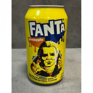 Газированный напиток Fanta Pineapple со вкусом ананаса, 355 мл